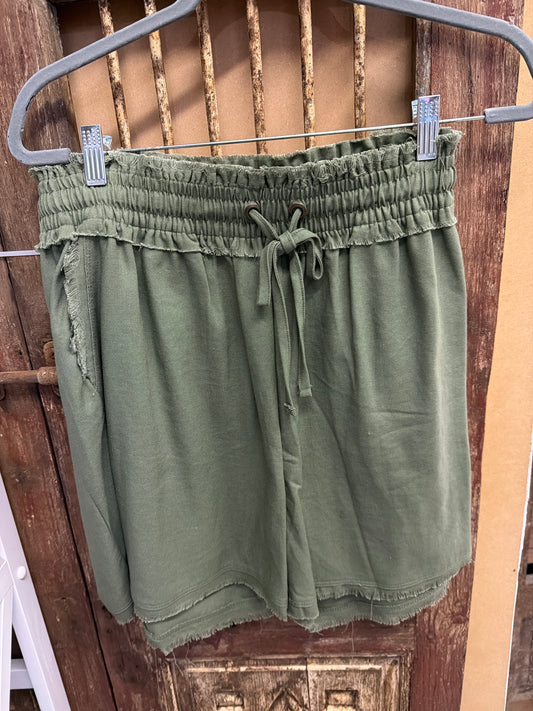 PLUS Linen Shorts