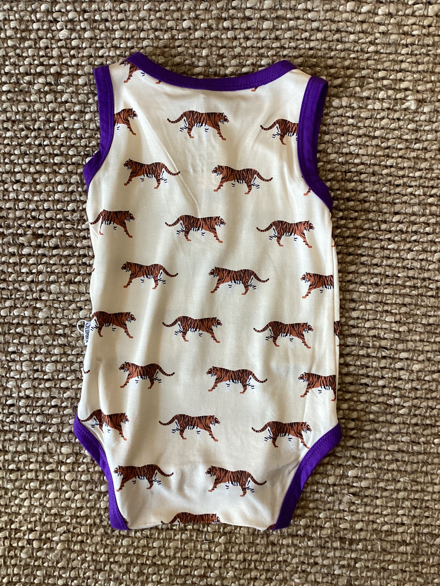 Henley Onesie-Game Day Tiger