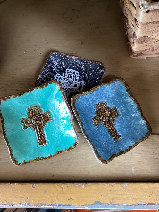Cross Trinket Dish