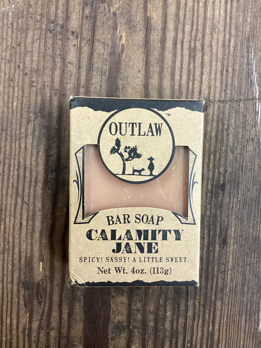 Outlaw Bar Soap Calamity Jane  4oz