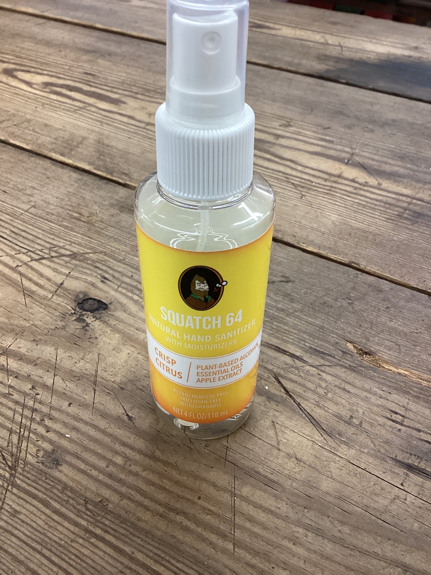 Squatch 64 Hand Sanitizer - Citrus Scent