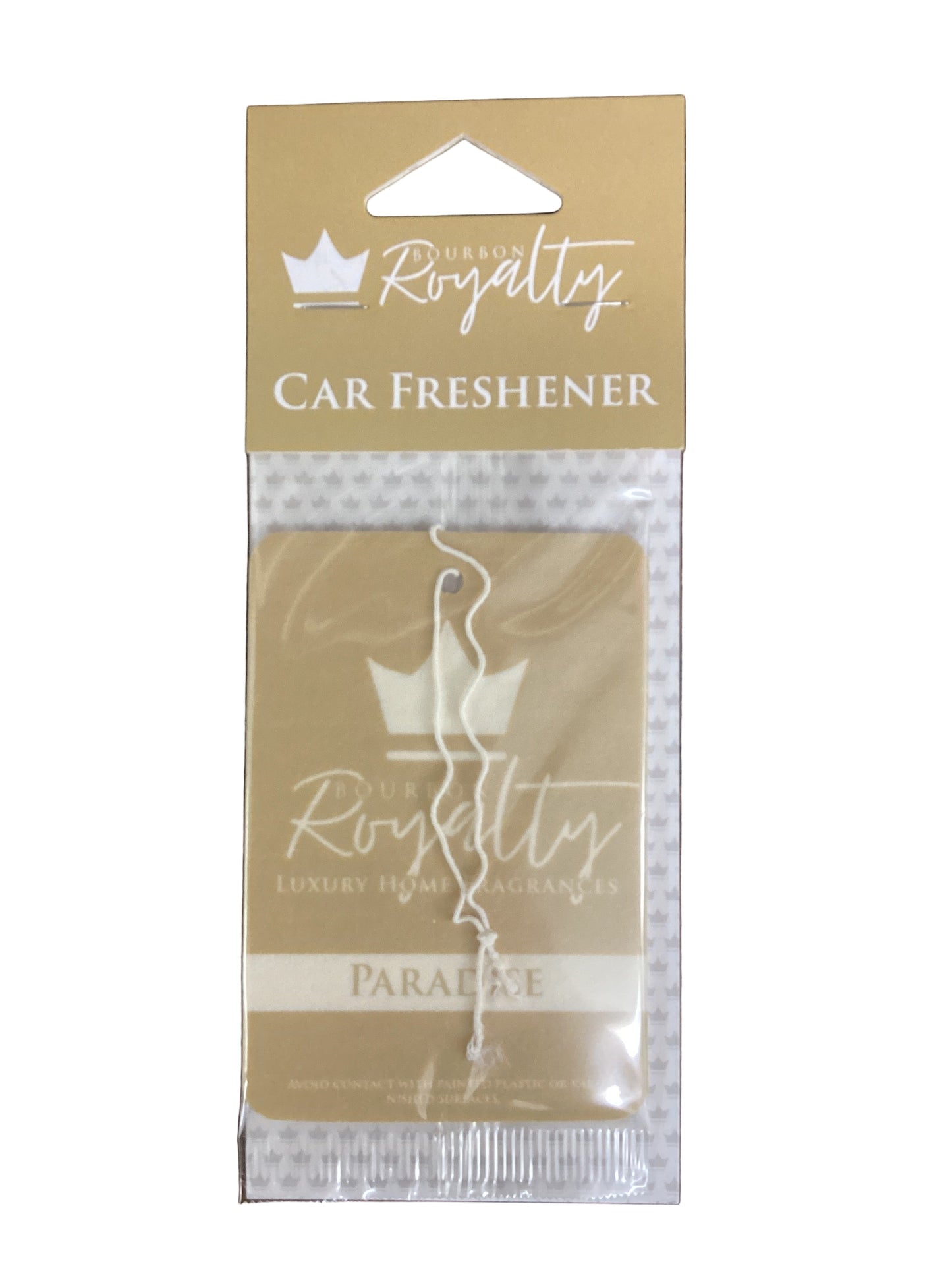 Bourbon Royalty Car Freshener