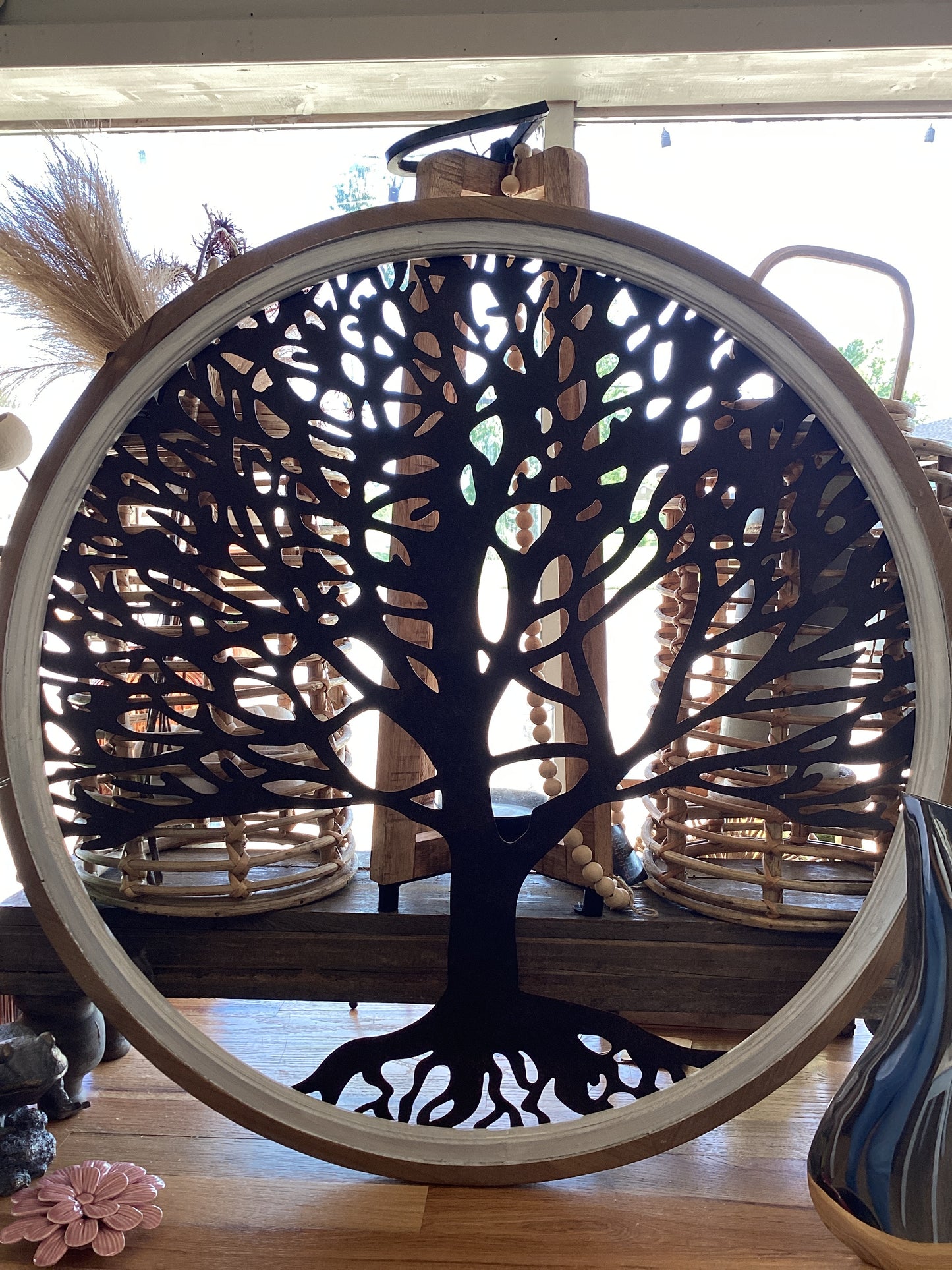 Iron Tree Wall Decor