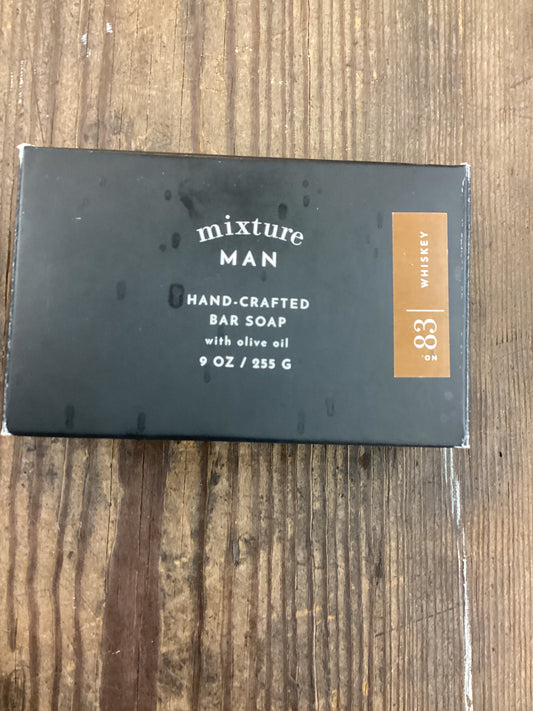 Mixture Man Hand-Crafted Bar Soap #83 Whiskey 9oz