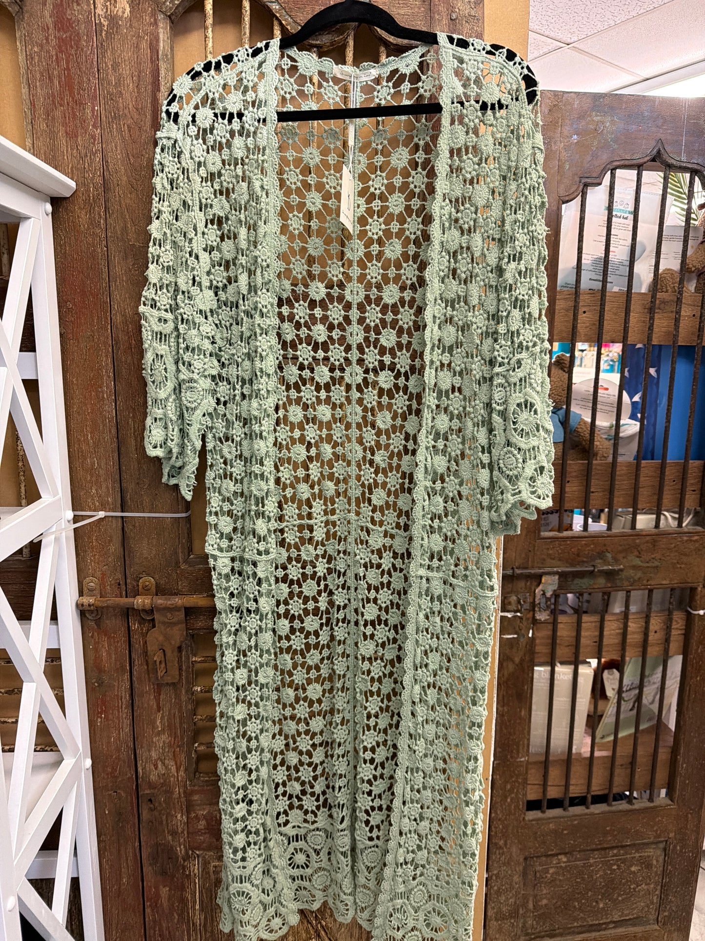 Crochet Beach Kimono