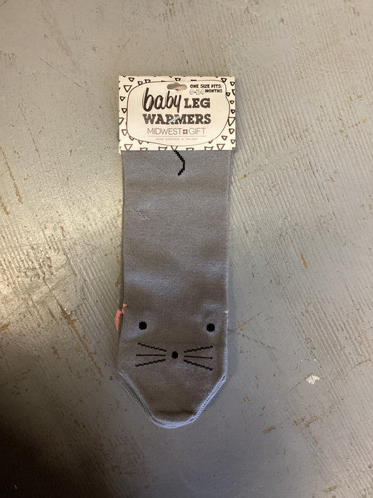 Baby Leg Warmers - Mouse