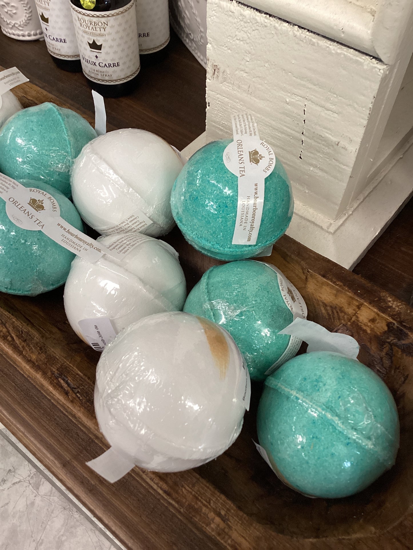 Bourbon Royalty Bath Bombs