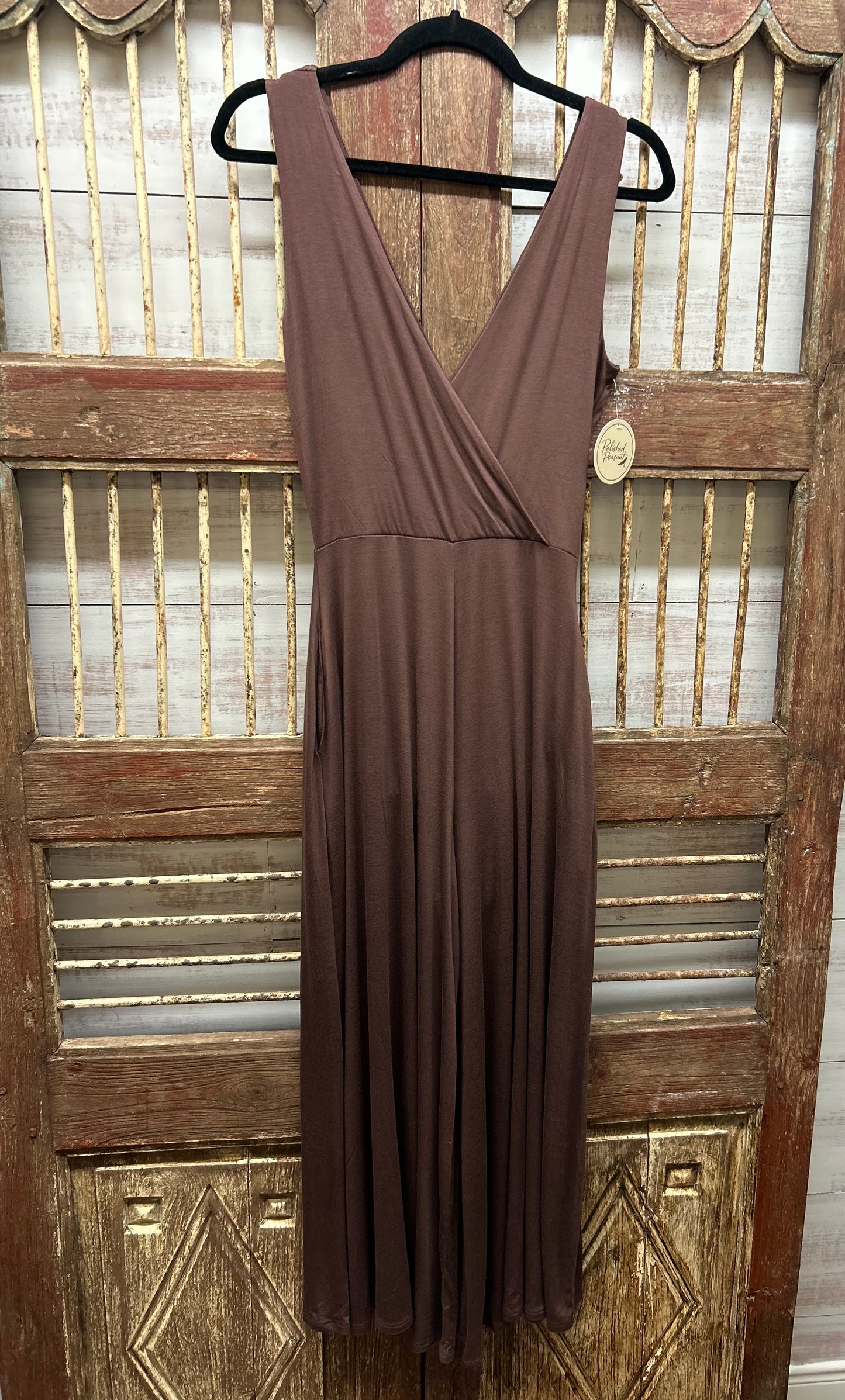 The Weekend Wanderer V-Neck Jumpsuit