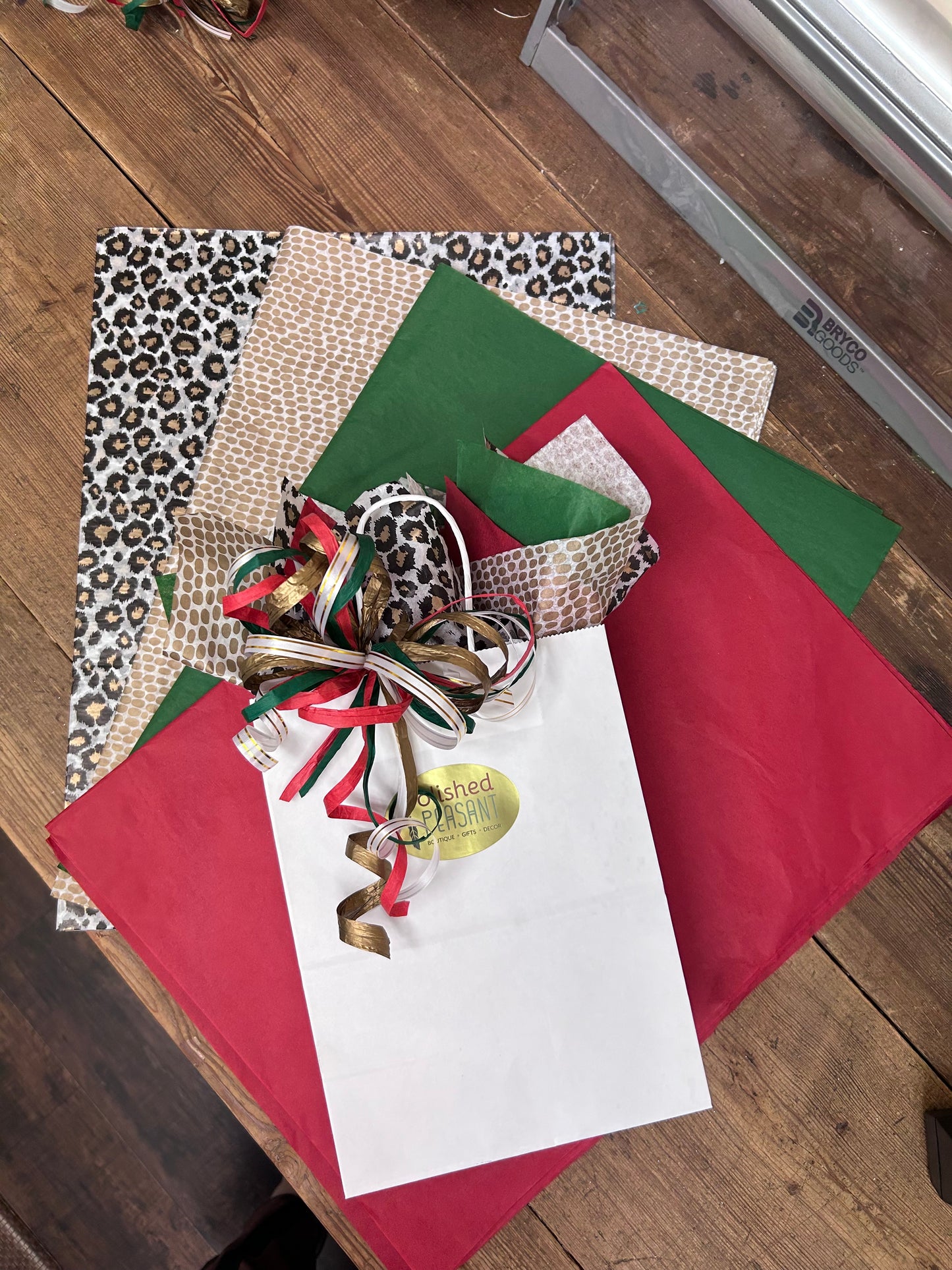 The Polished Peasant Classic Christmas Tissue Paper Bundle | 72 Sheets