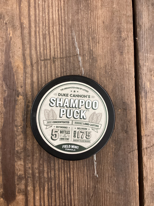 Duke Cannon Shampoo Puck Solid Shampoo - Field Mint