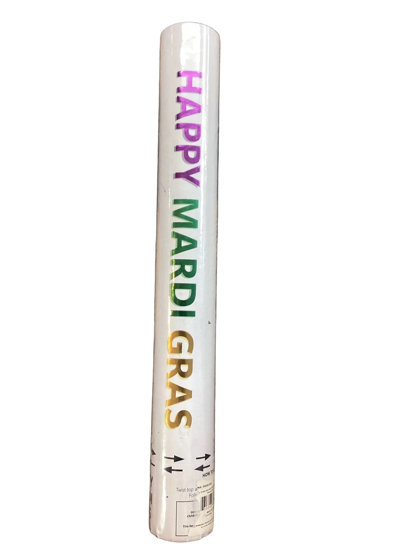 Mardi Gras Confetti Cannon