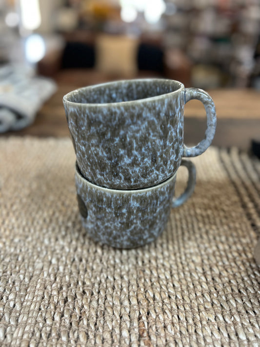 Reactive Glaze Stoneware Mug