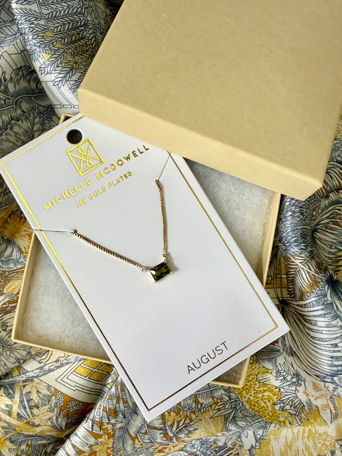 Colby Birthstone Necklace