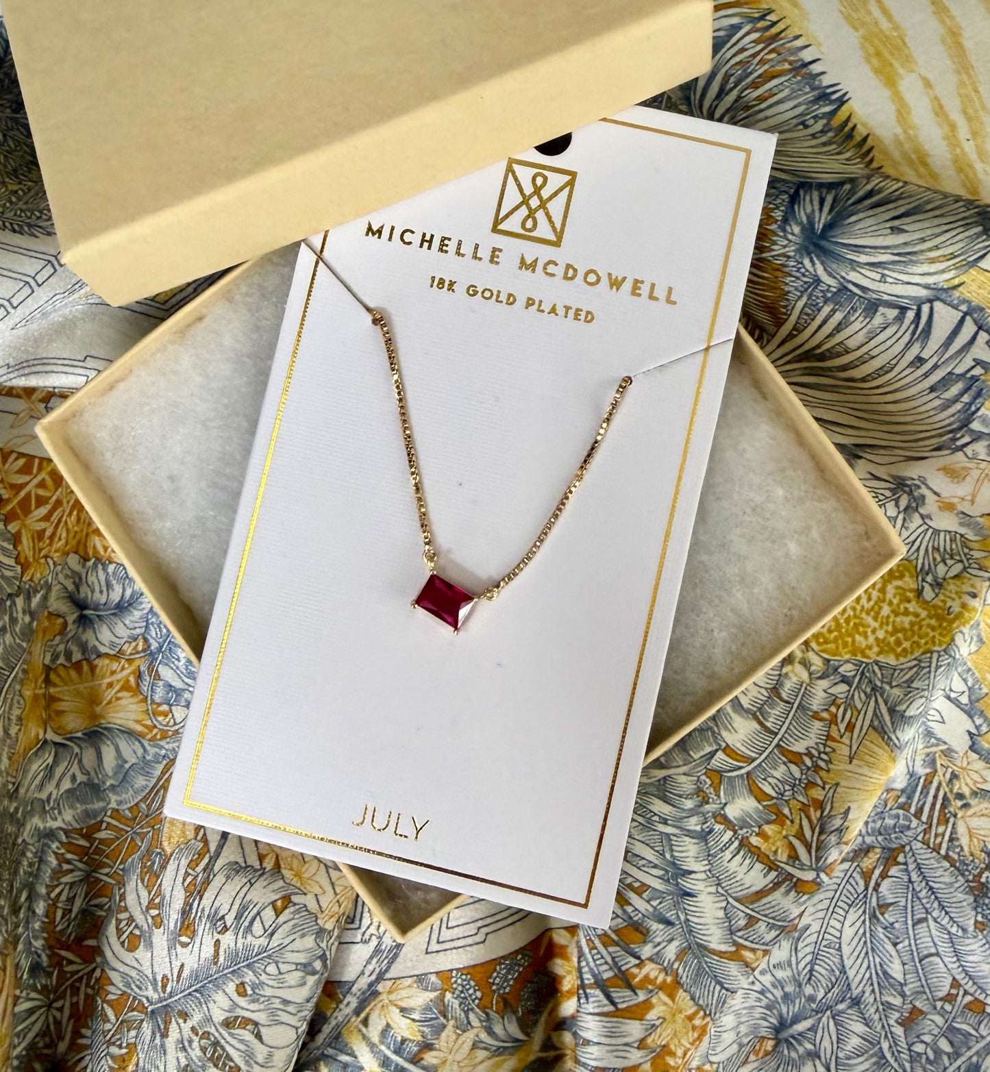 Colby Birthstone Necklace