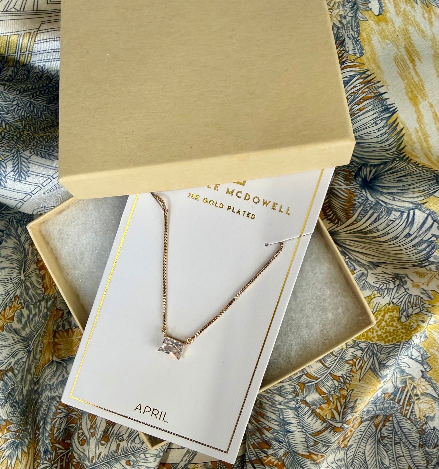 Colby Birthstone Necklace