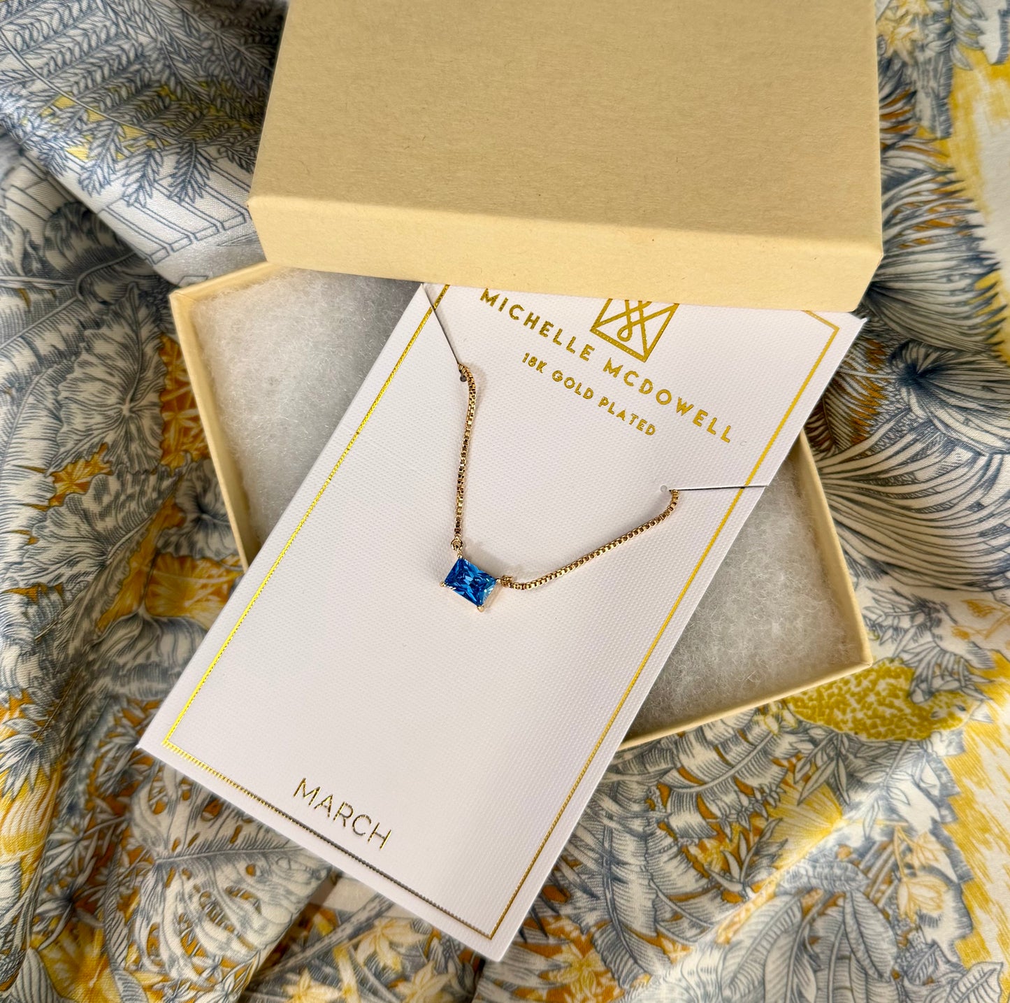 Colby Birthstone Necklace