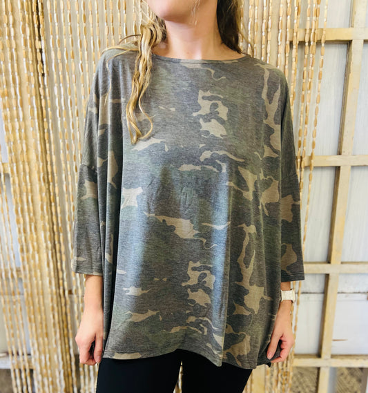 Country Girl Camo Top