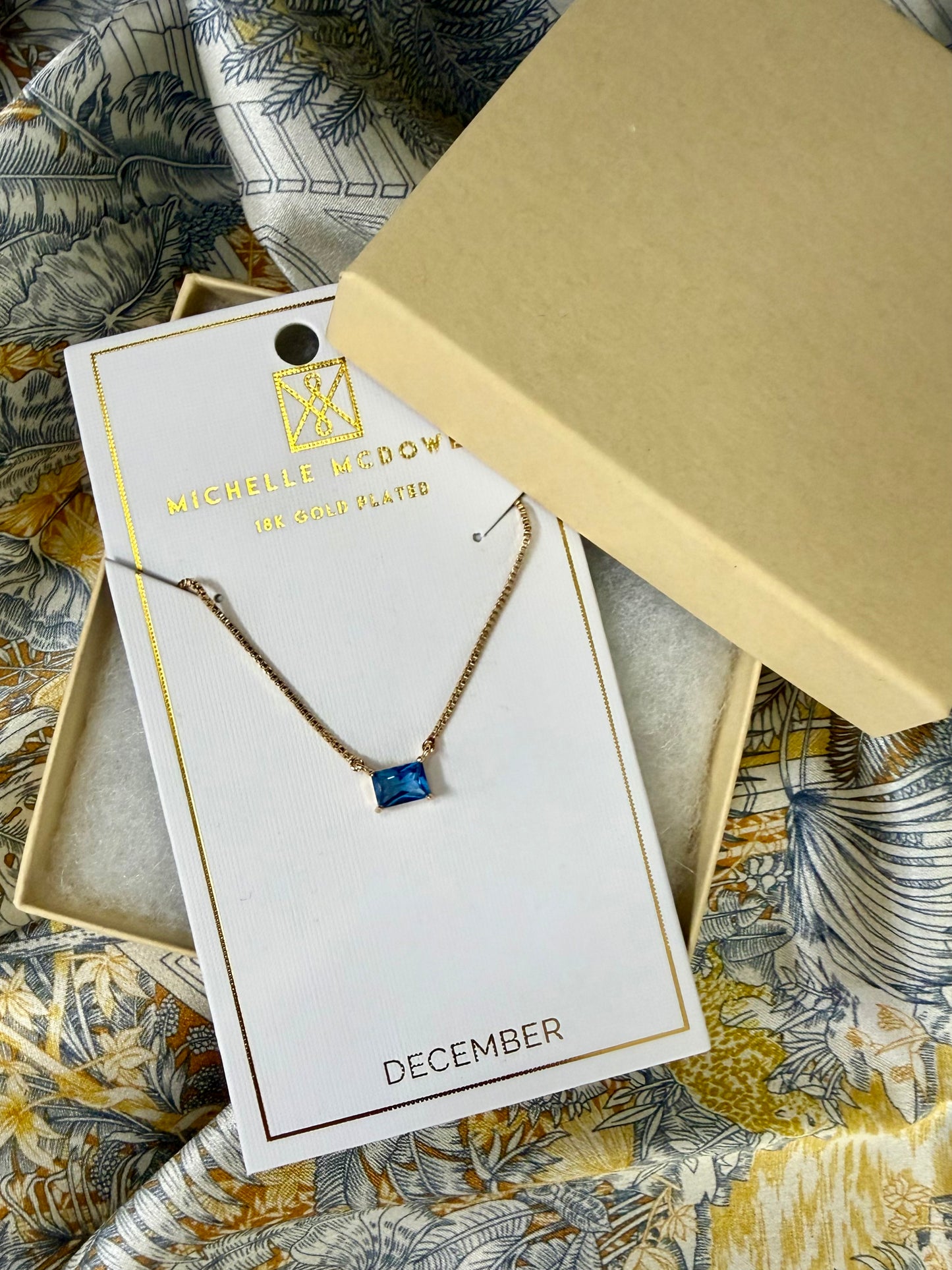 Colby Birthstone Necklace