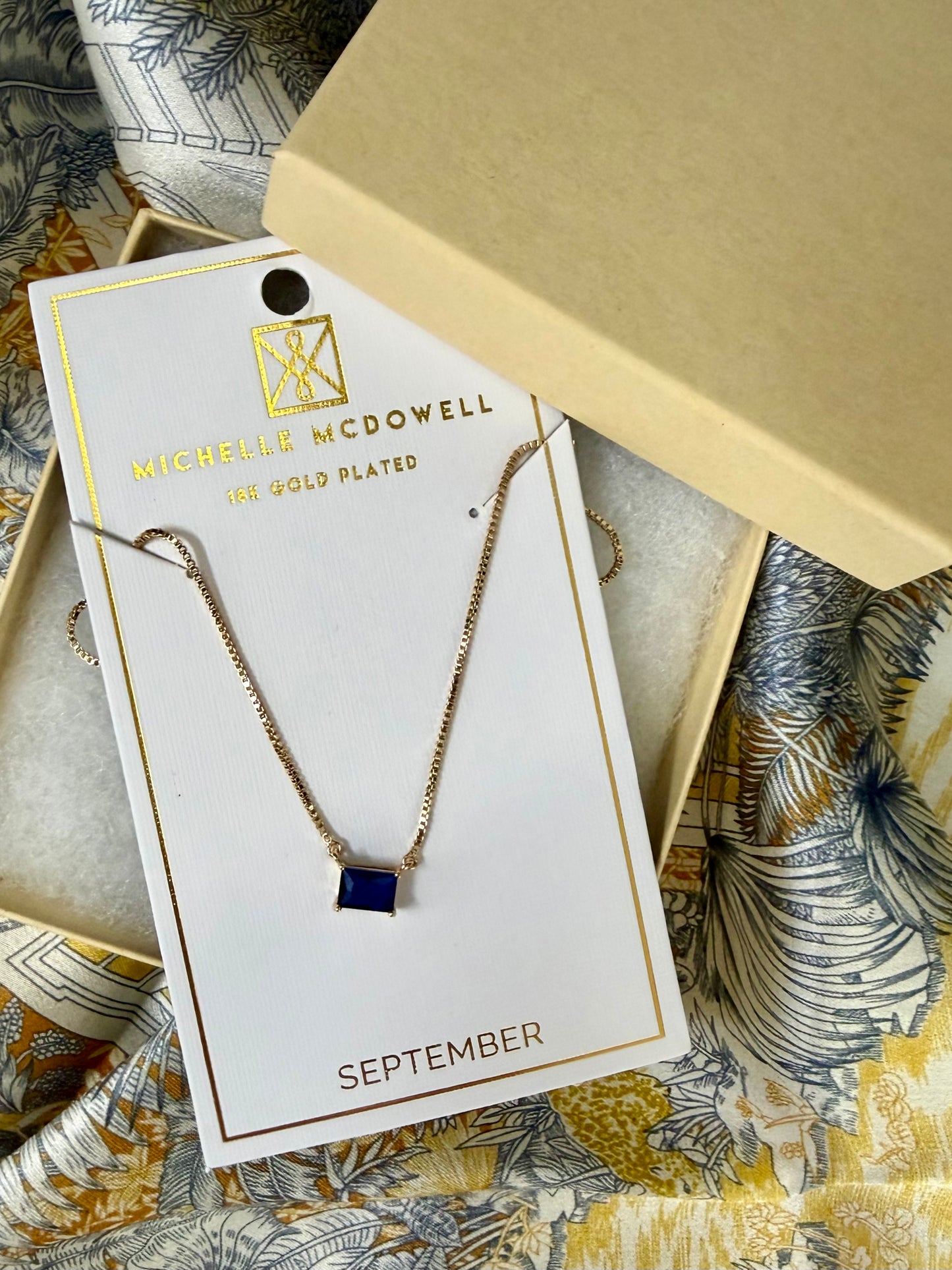 Colby Birthstone Necklace