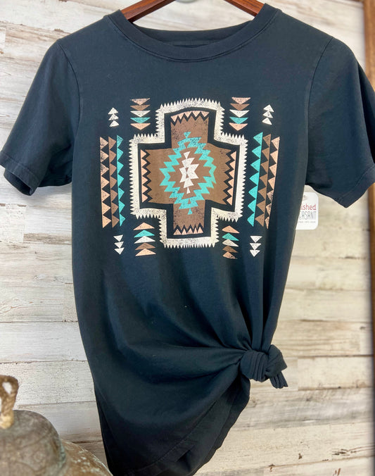 Aztec Washed Graphic