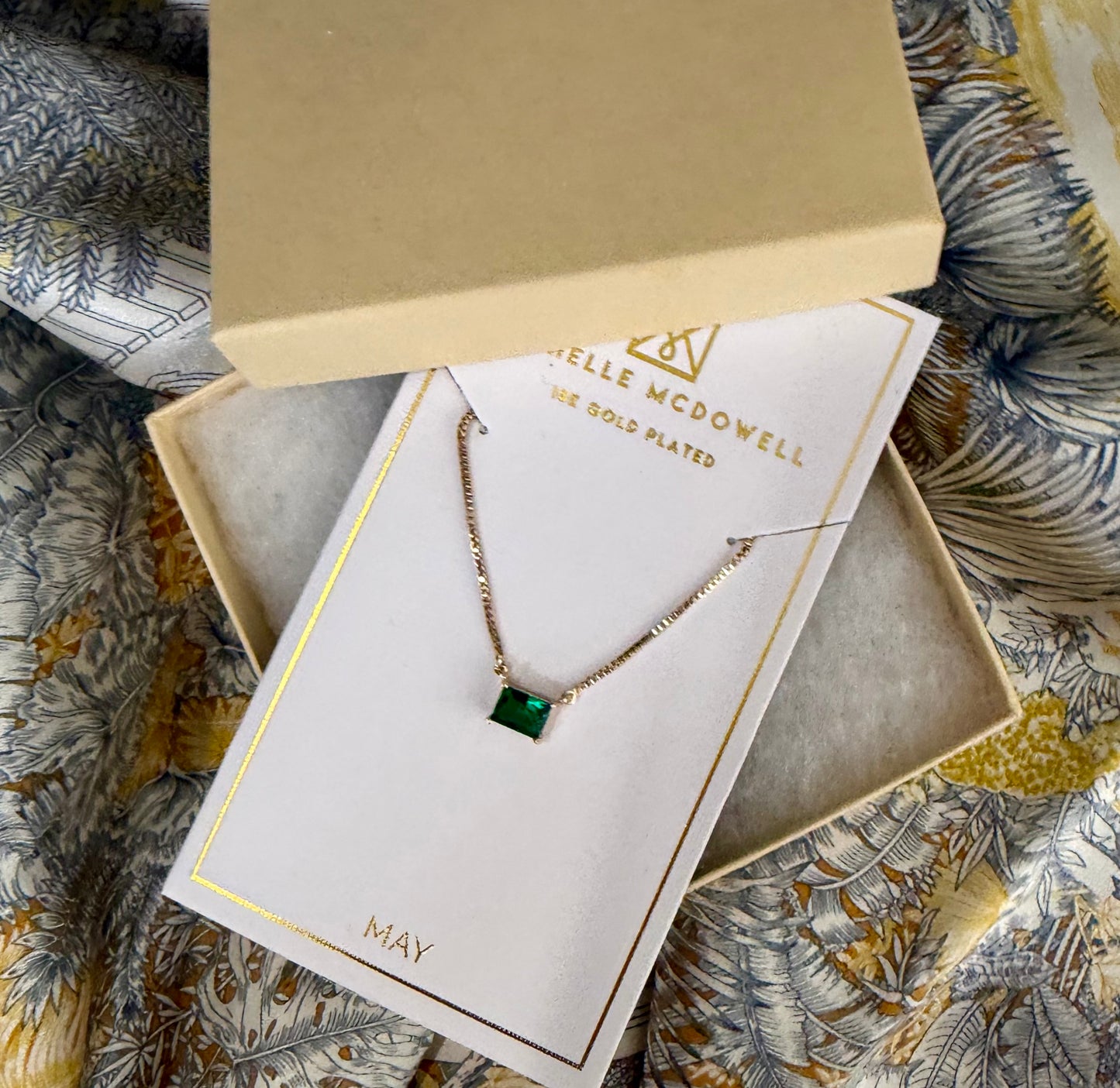 Colby Birthstone Necklace
