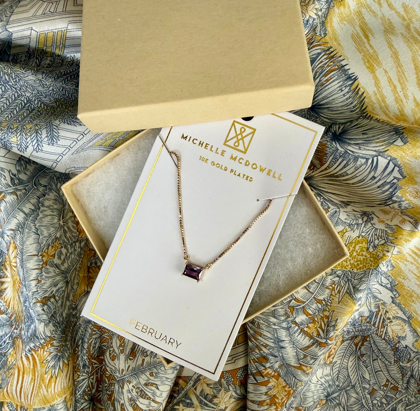 Colby Birthstone Necklace