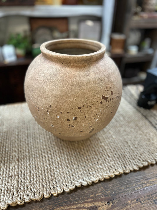 Weathered Earth Textured Vessel