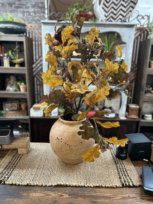Autumn Oak & Acorn Bush