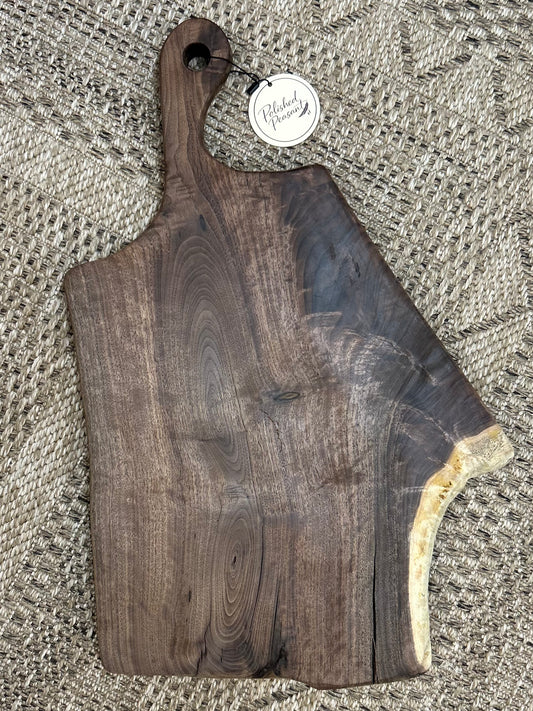 Live Edge Wood Serving Board – 23”