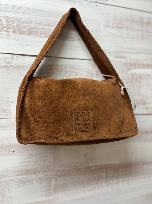 Haute Hippie Brown Suede Shoulder Bag