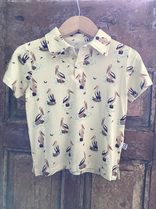 Pelican Short Sleeve Polo Shirt