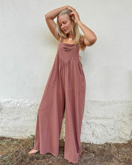 Boho Hemp Overalls