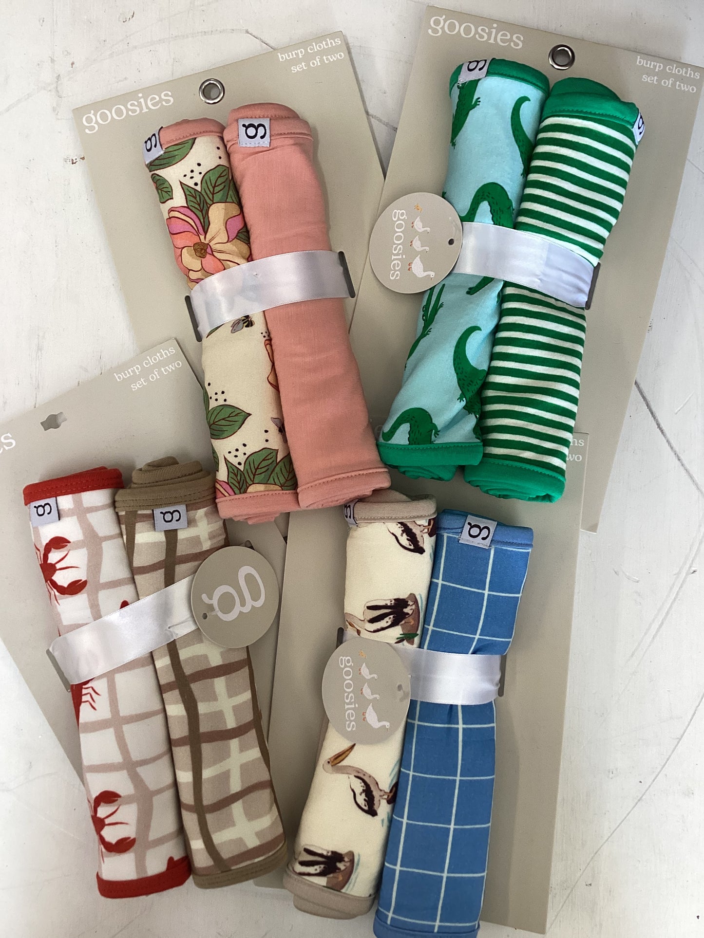 Goosies Burp Cloth Set