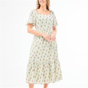Alexa Cottage Stripe Dress