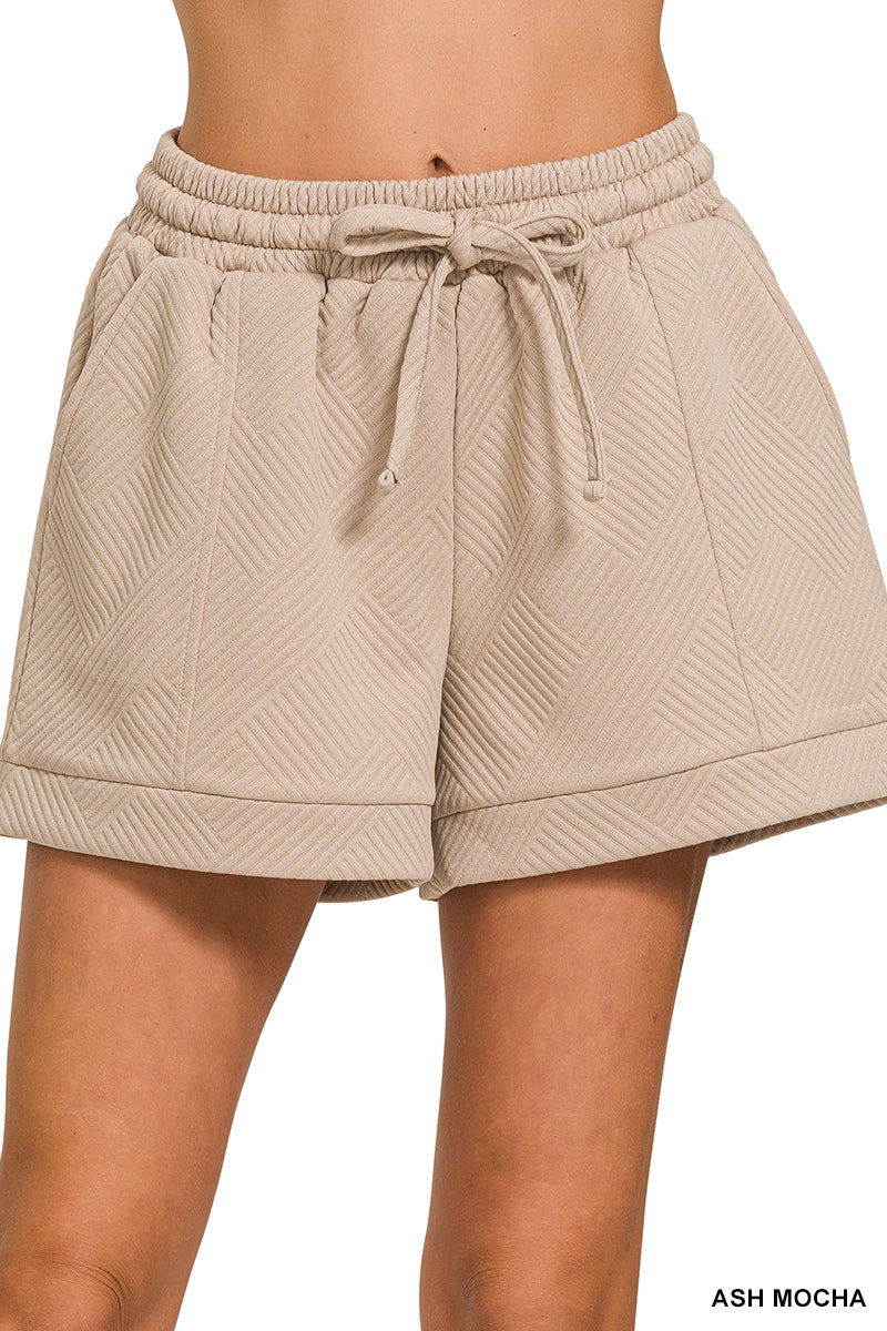 Knit Drawstring Relax Shorts