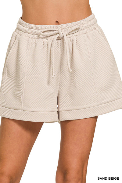Knit Drawstring Relax Shorts