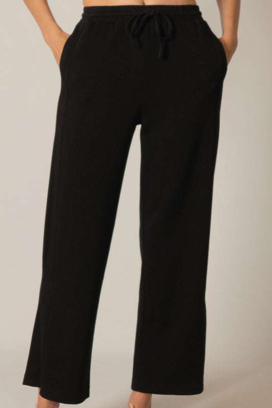 Binding Wide Leg Pants