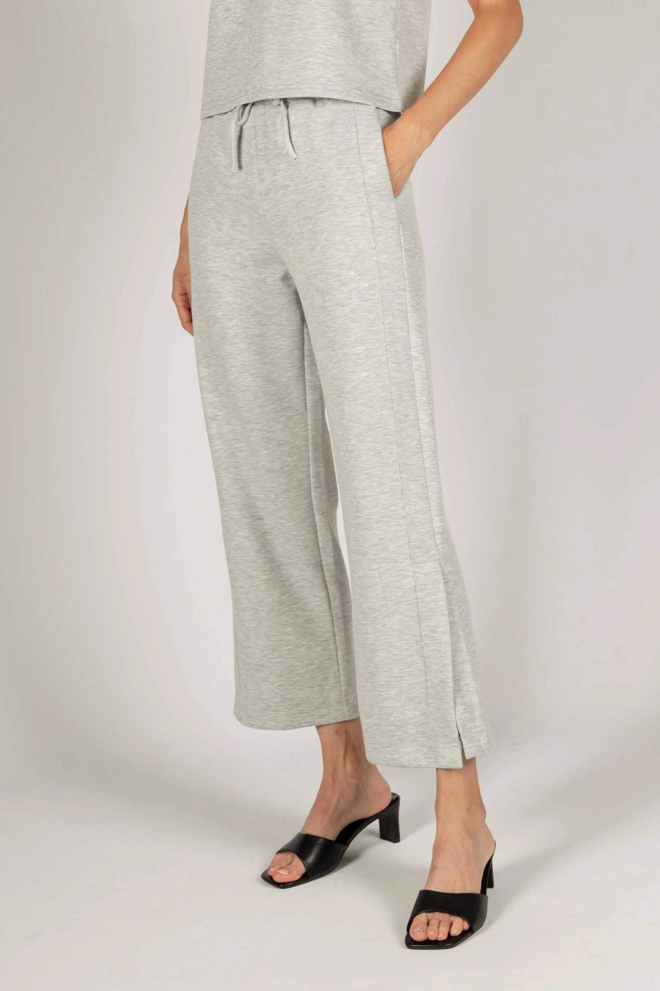Binding Wide Leg Pants