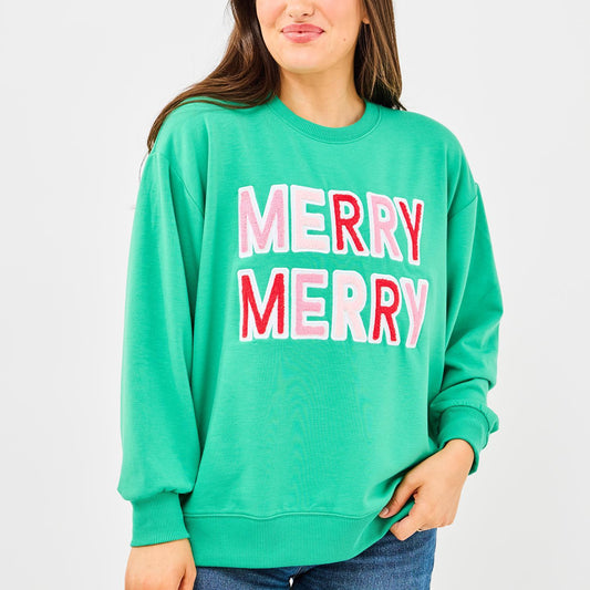 Merry Merry Sweatshirt - Mary Square