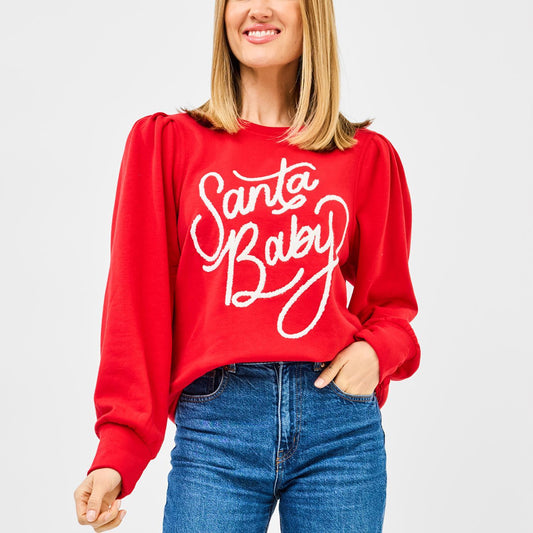 Santa Baby Sweatshirt- Mary Square