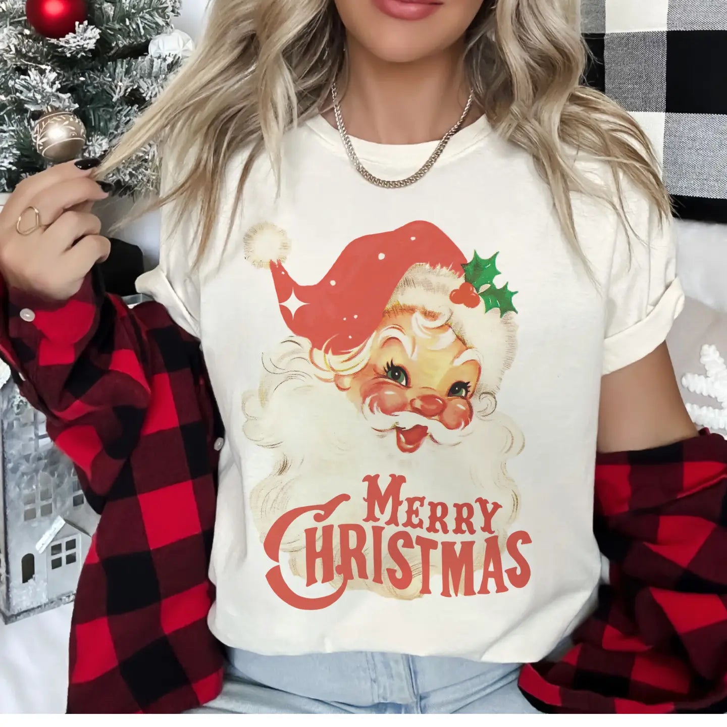 Vintage Santa Graphic Tee