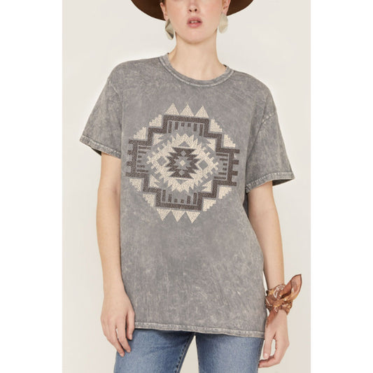 Boho Aztec Graphic Tee
