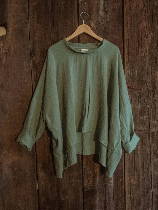 Boho Flowy Pullover Top