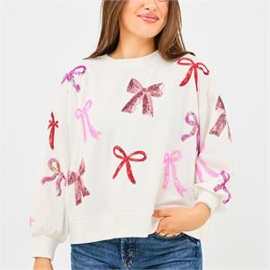 Millie Bow Sweatshirt