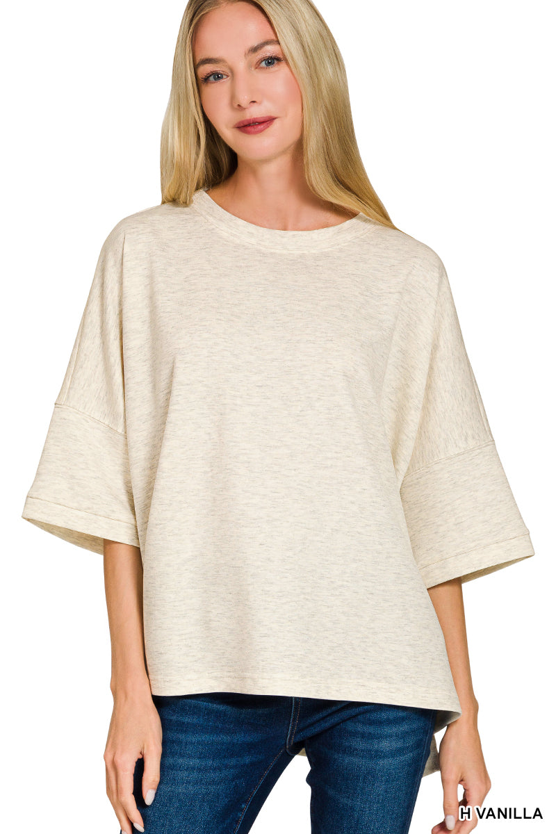 Scuba Round Neck Top