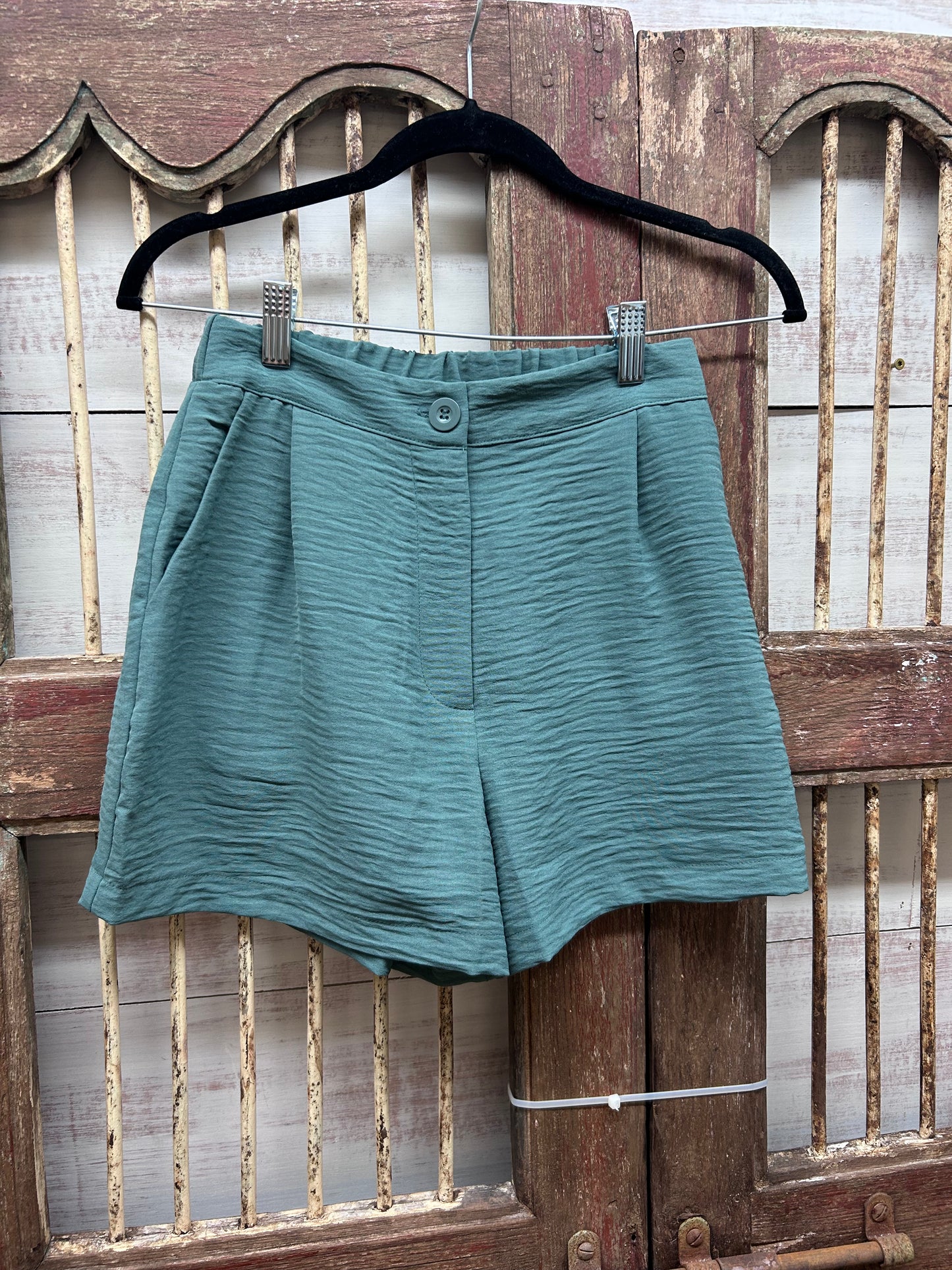 Coastal Breeze Textured Shorts