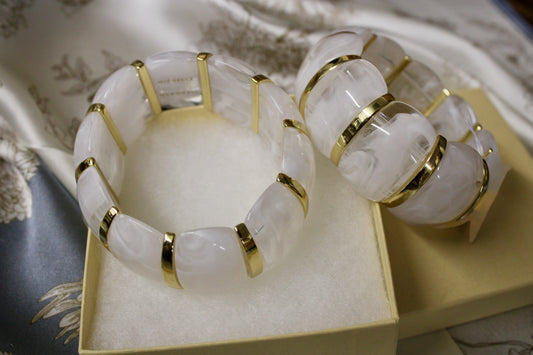 Talia White Bracelet