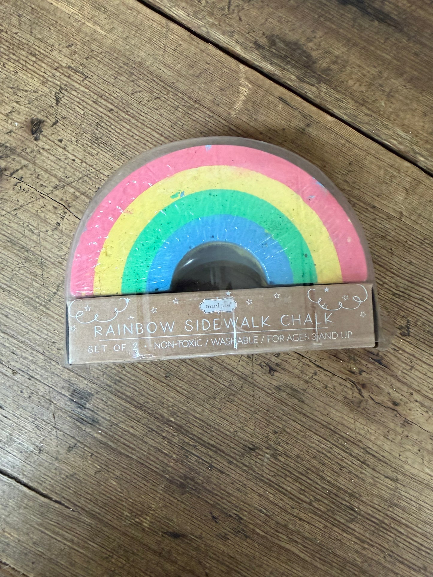 Rainbow Sidewalk Chalk