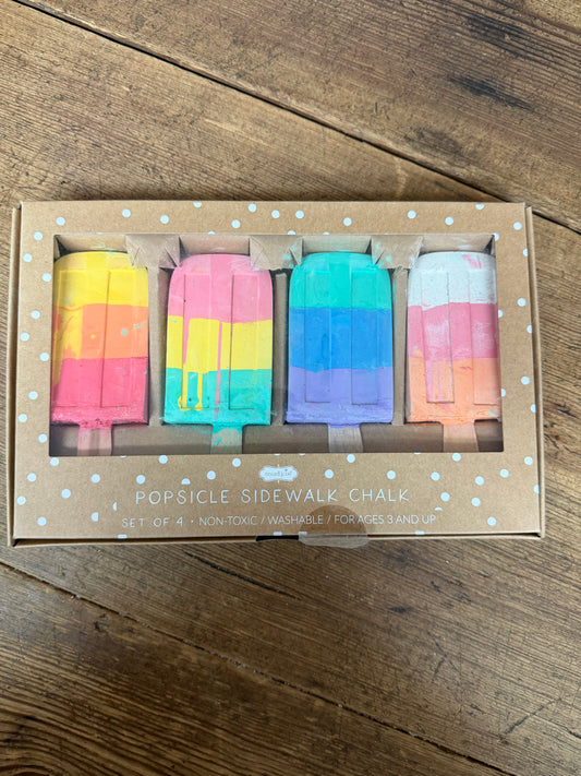 Popsicle Sidewalk Chalk