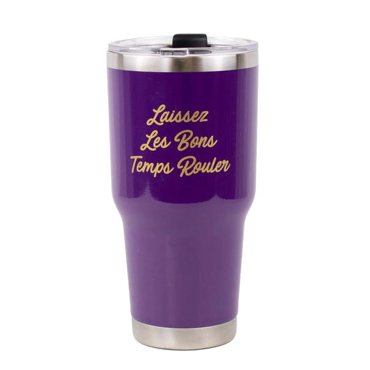 Laissez Les Bons Temps Rouler Tumbler 30oz